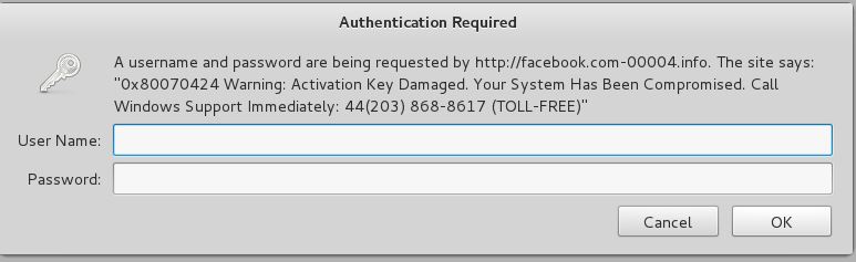 401 Phishing technique